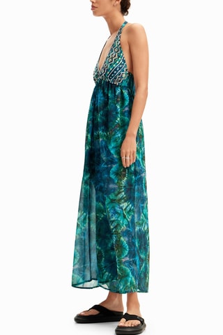 Combinaison tie and dye - Turquoise et bleu marine