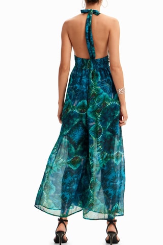 Combinaison tie and dye - Turquoise et bleu marine