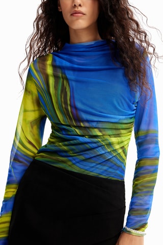 Top slim - Bleu marine