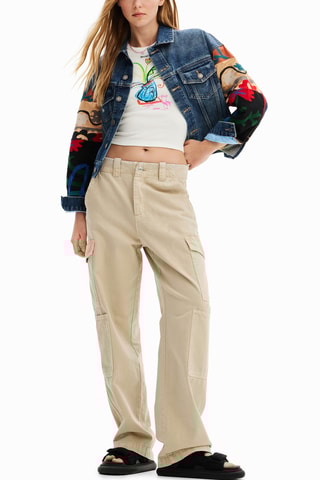 Veste en jean - Bleu