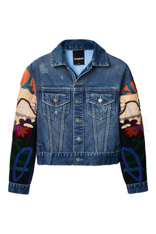 Veste en jean - Bleu