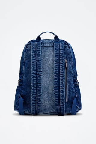 Sac à dos en jean - Bleu