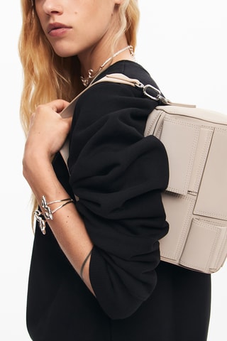 Sac porté épaule - Ecru