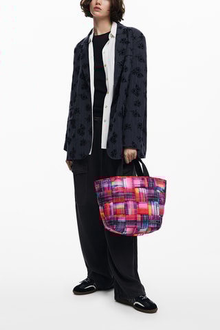 Sac à main - Rose et rouge