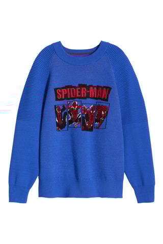 Sweat Spider-Man Avengers Marvel - Bleu roi