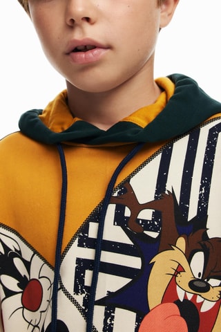 Sweat Titi et Grosminet Looney Tunes - Noir et blanc