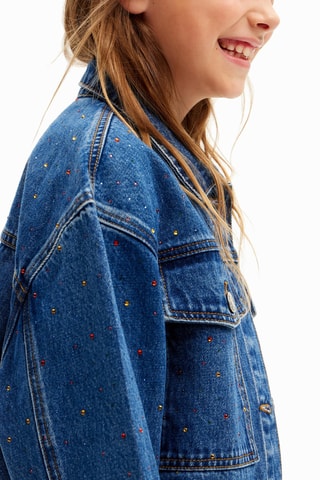 Veste en jean - Bleu