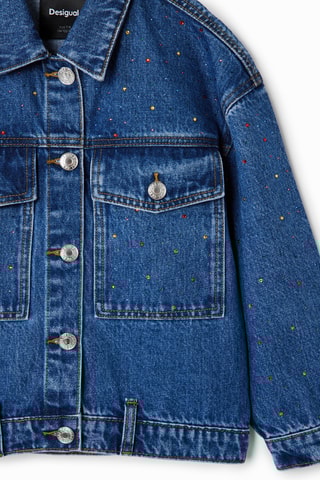 Veste en jean - Bleu