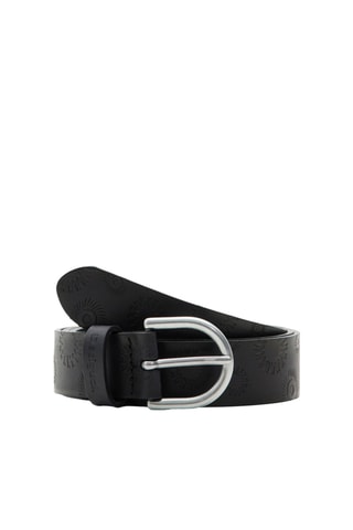 Ceinture en cuir - Noir