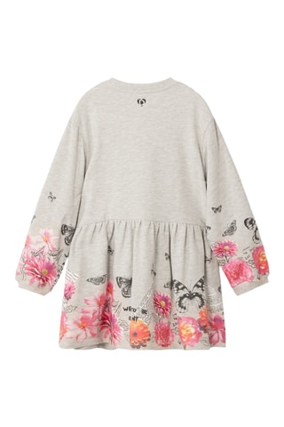 Robe trompe-l’œil - Gris