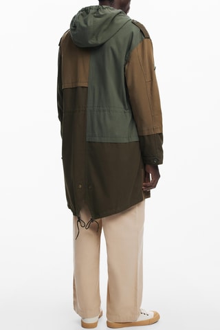 Parka à capuche - Kaki