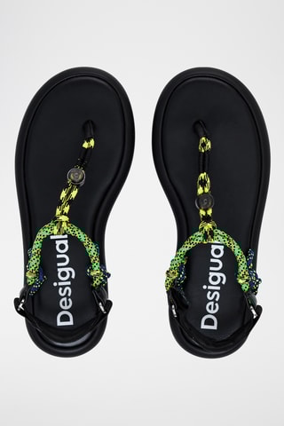 Sandales plateformes - Noir