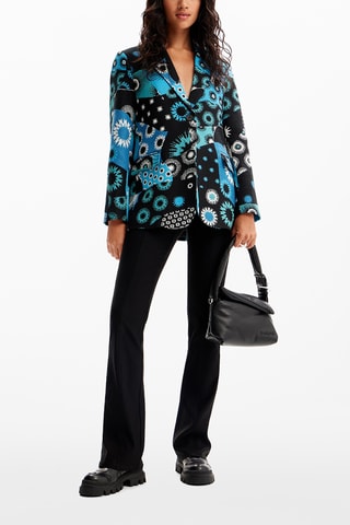 Sac porté épaule en cuir d’agneau - Noir