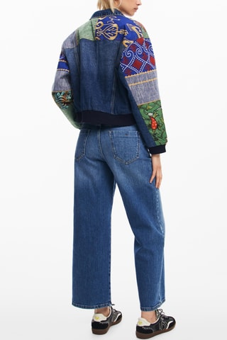 Veste en jean - Bleu marine