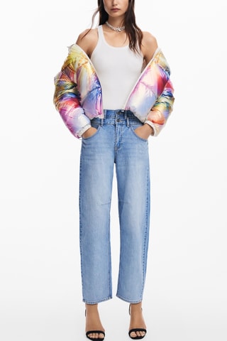 Doudoune à capuche - Blanc