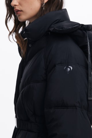 Doudoune longue - Noir