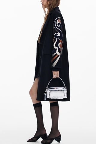 Manteau en laine - Noir