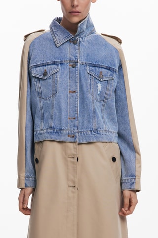 Trench trompe-l’œil - Beige