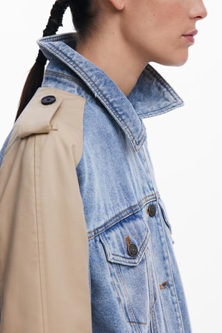 Trench trompe-l’œil - Beige