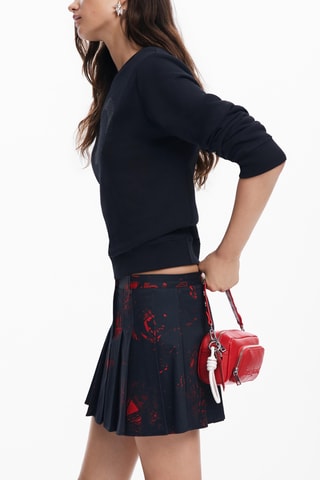 Jupe plissée - Noir