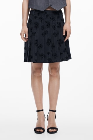 Jupe plissée - Noir