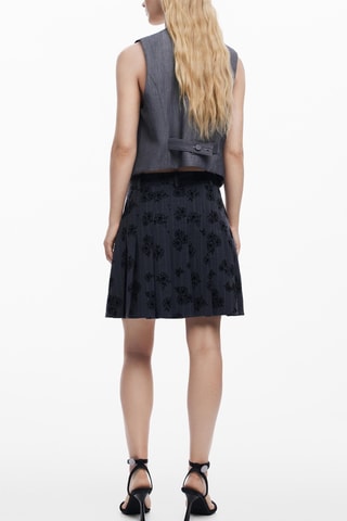 Jupe plissée - Noir