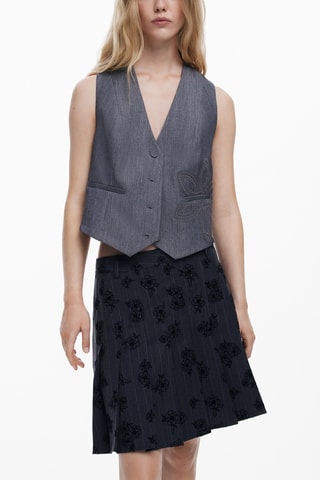 Jupe plissée - Noir