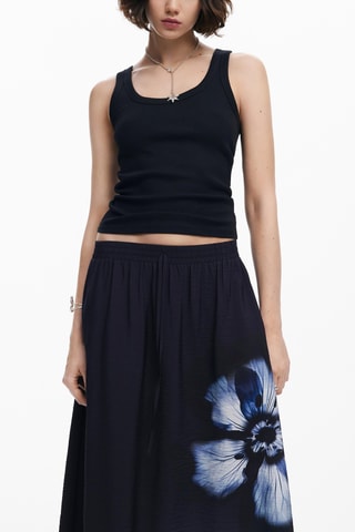 Jupe patineuse - Noir