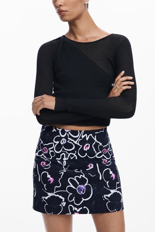 Minijupe - Bleu nuit