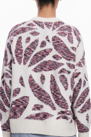 Pull - Blanc et rose