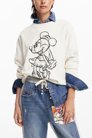Pull Minnie Disney - Ecru