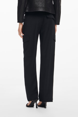 Pantalon straight - Noir