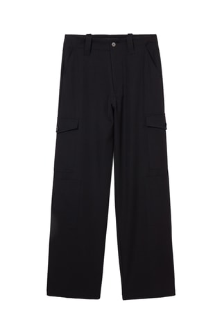 Pantalon straight - Noir