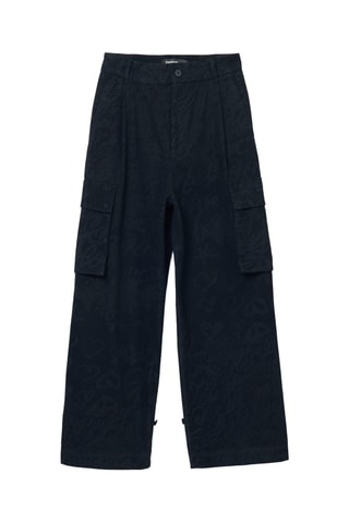 Pantalon cargo - Noir