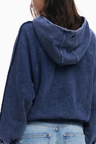 Sweat à capuche - Bleu marine