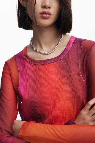 Top tie and dye - Fuchsia