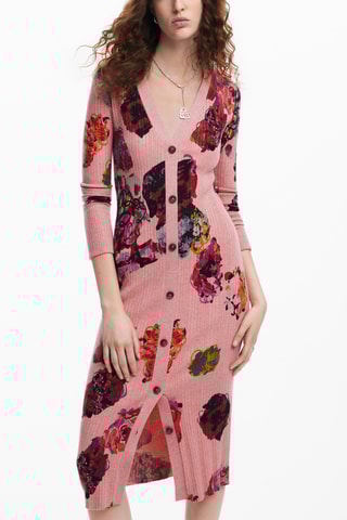 Robe fourreau - Rose