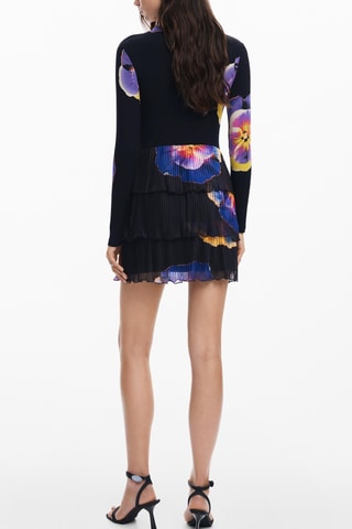 Robe volantée - Noir