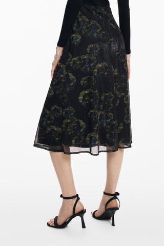 Robe midi - Gris foncé