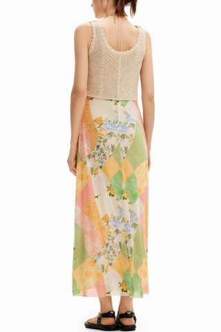 Robe droite - Corail