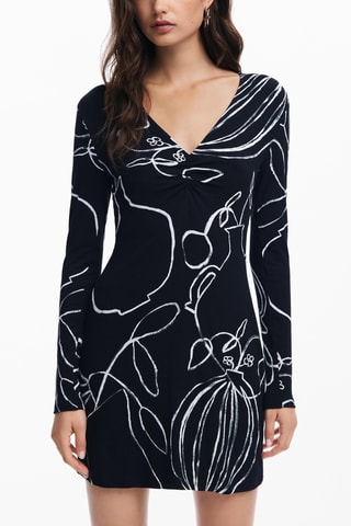 Robe fourreau - Noir