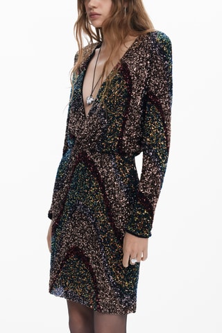 Robe droite - Bordeaux