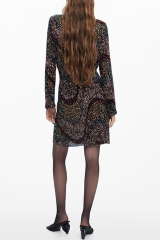 Robe droite - Bordeaux