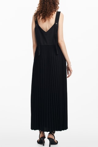 Robe plissée - Noir