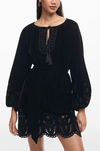 Robe patineuse - Noir