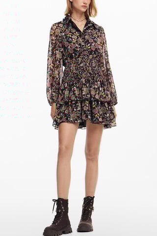 Robe patineuse - Gris foncé