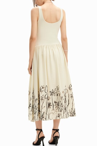 Robe patineuse - Ecru