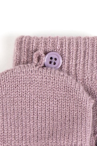 Muts met Pompon en 2-in-1 Handschoenen Stitch Lilo en Stitch Disney - Paars