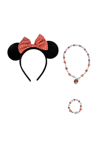 3-delige Set Minnie Disney - Zwart en Rood -  