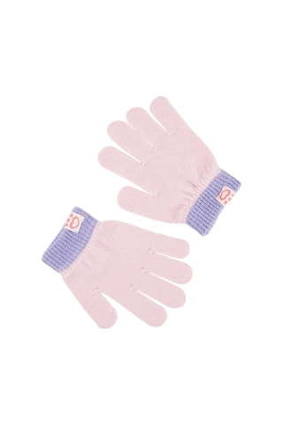 Muts en Handschoenen Gabby en The Magic House- Bruin en Roze